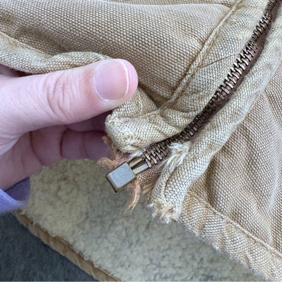 HTF Vintage 70s Sherpa Lined Carhartt Vest - Picture 5 of 12